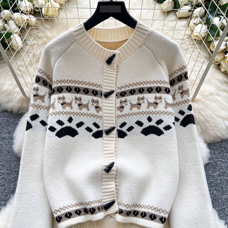 Abito da sposa - Maglione con collo alla coreana ricamato e gonna aderente (beige/nero)_voghion.com