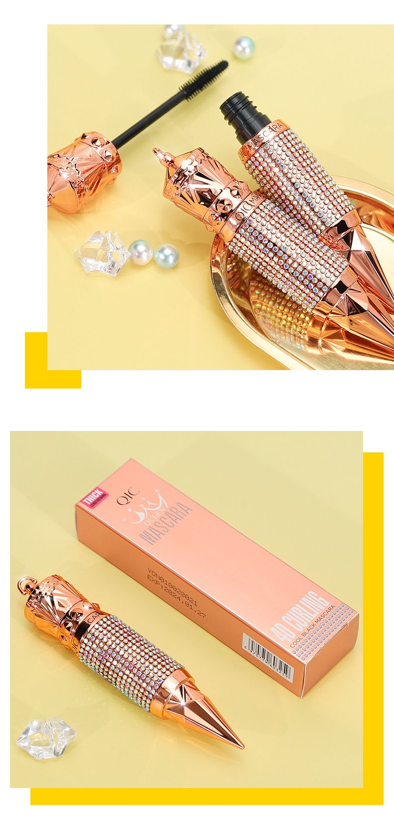 Mascara Setting, Waterproof And Non-smudge Mascara, Long And Thick Eyelash Base Cream_voghion.com