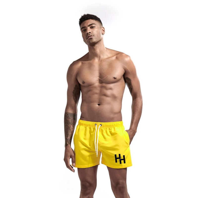 Δημοφιλή Ανδρικά Μαγιό με Τσέπες, Καλοκαιρινά Σορτς με Στάμπα, Γυμναστήριο, Ανδρικά Fiess, Casual, Δροσερό Παντελόνι, Ανδρικό, Σορτς για Παραλία, Τζόγκερ_voghion.com