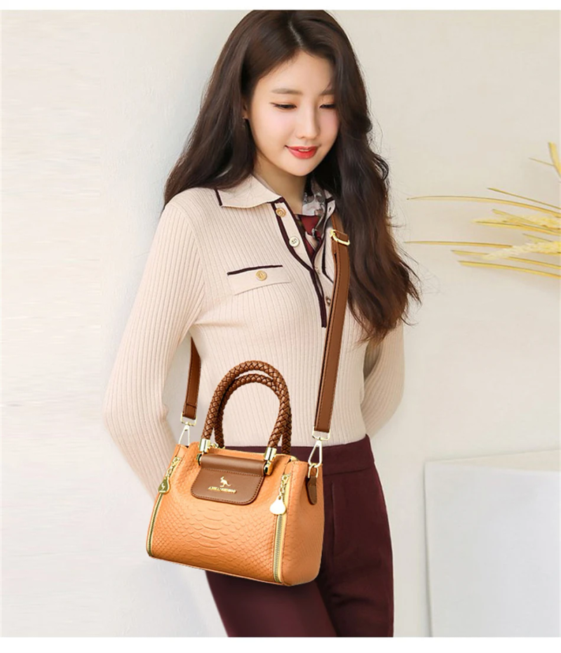 Fashion Crossbody For Designer Ladies Purses And Handbags High-quality Soft Leather Women Shoulder Messenger Bags Sac_voghion.com