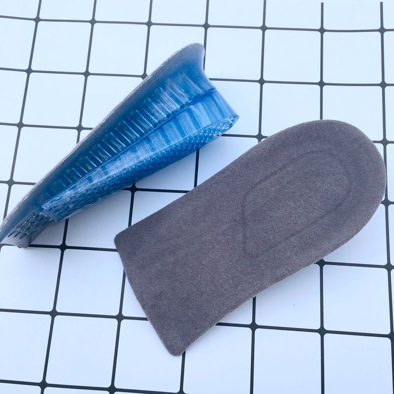 Cuscinetto a nido d'ape in silicone a doppio strato, regolabile in altezza, per uomini e donne, per assorbire gli urti e alleviare la pressione_voghion.com