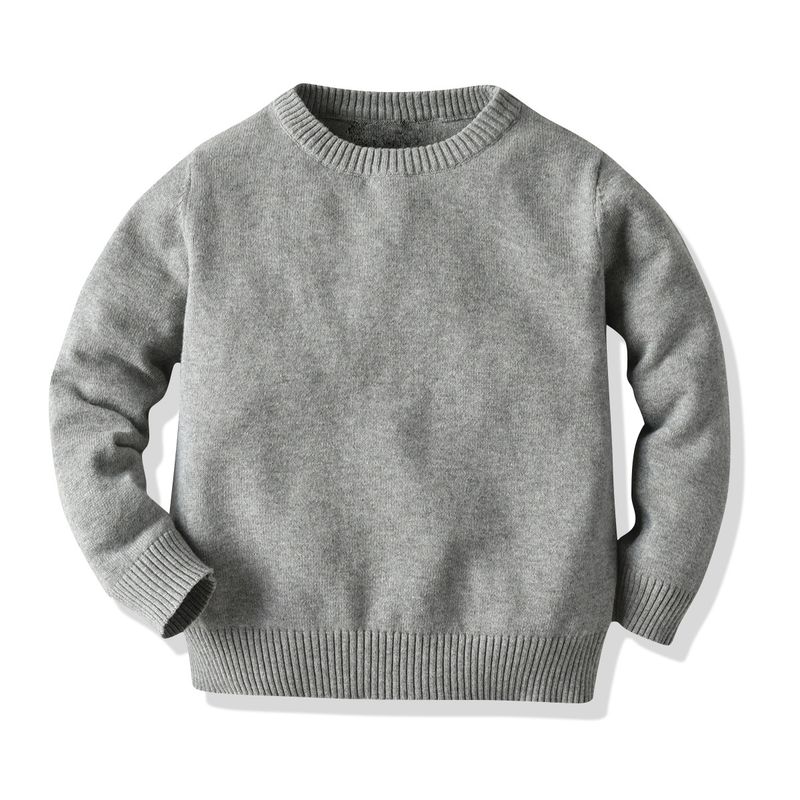 Abbigliamento per bambini Bambini neonato camicia a maniche lunghe in cotone maglione pantaloni elasticizzati abito quattro pezzi ragazzi autunno e inverno vestito completo_voghion.com