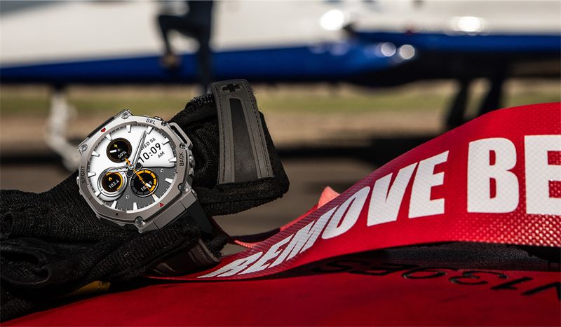 Cross-border New DM58/DM56 Smart Outdoor GPS Sports Tracker 1.43inch Amoled Screen Watch_voghion.com