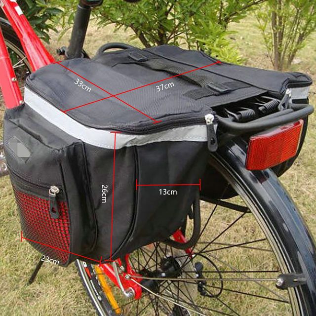 Bisiklet Su Geçirmez Bisiklet Çantası Motosiklet Kuyruk Bagaj Bavul Eyer Çantası Bisiklet Moto Yan Sürüş Çantası Bisiklet Aksesuarları sıcak_voghion.com