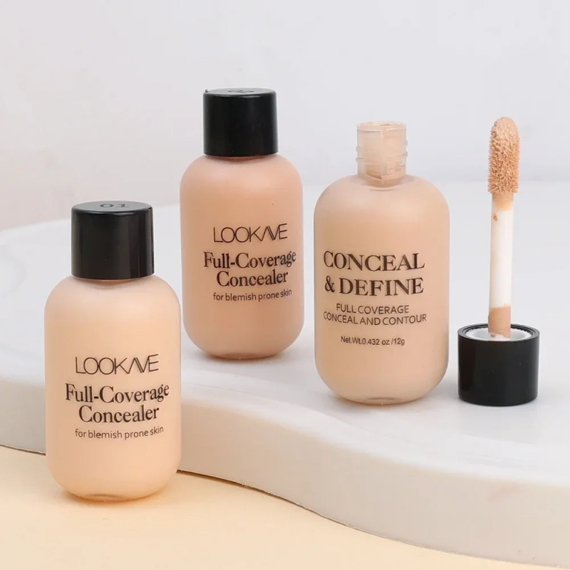 Full Cover Liquid Concealer Cream Makeup 12ML Invisible Eye Dark Circles Cream Face Foundation Waterproof Make Up Base Cosmetics_voghion.com