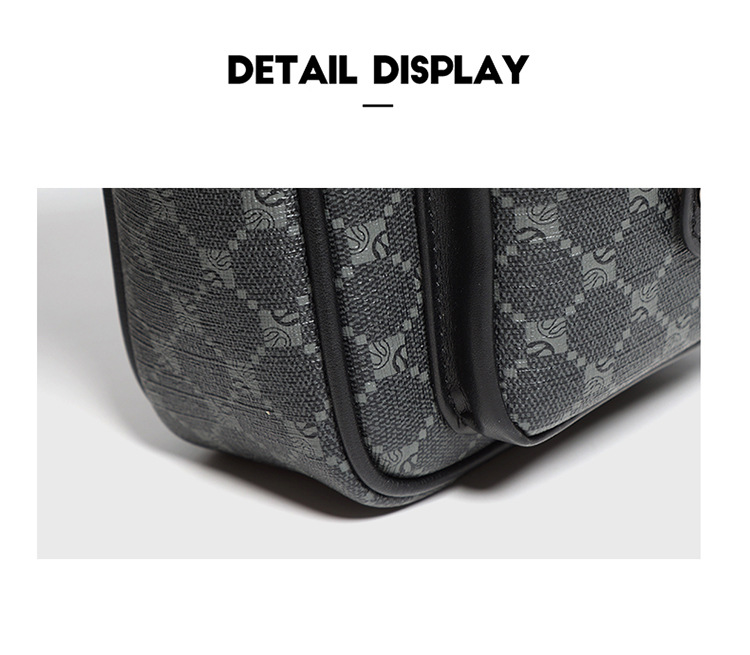 Pu Flip Vertikale Umhängetasche All Match Handy Kleine Umhängetasche Modemarke Herrentasche_voghion.com