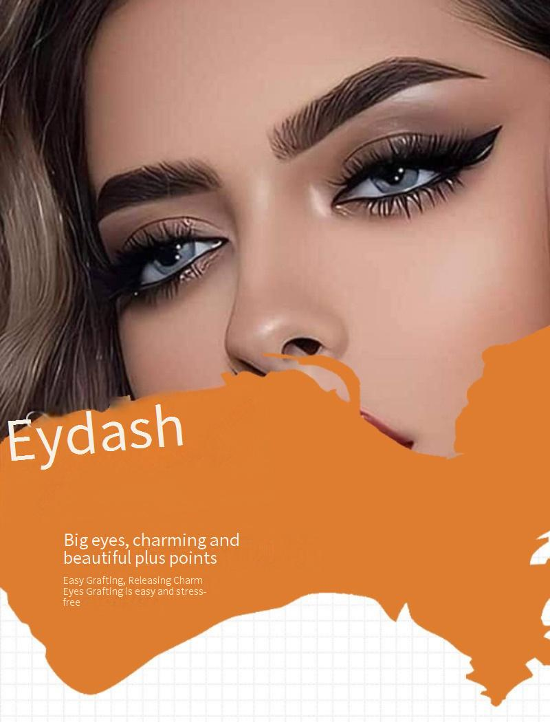 Eyelashes Set Fox Eye Slanted Cat Eye False Eyelashes Natural Thick Curled Mink Eyelashes_voghion.com