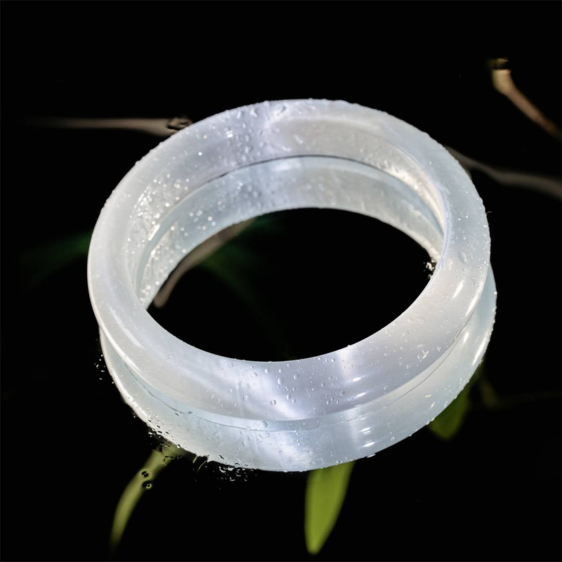 Bracciale da donna con pietra Cat Eye - Elegante bracciale lucido con finitura liscia, disponibile in più colori (misure 58 mm)_voghion.com