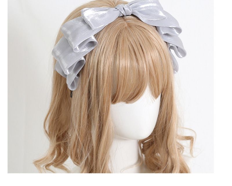 Tiara de princesa Lolita exclusiva feita à mão com laço de borboleta estilo coreano para mulheres - acessório clássico para cabelo e cabeça de boneca_voghion.com