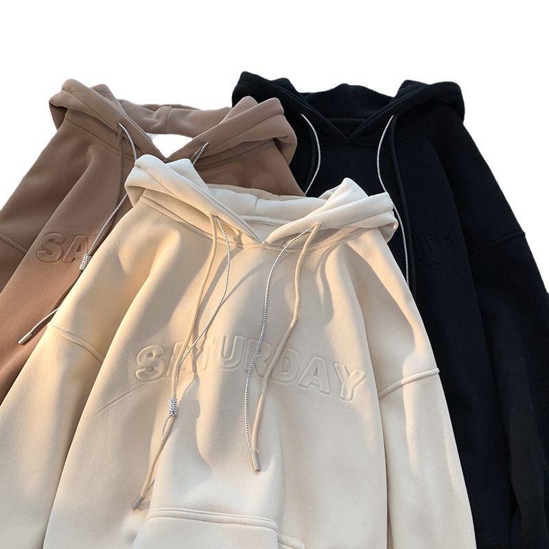 Hooded Hoodie Men's Winter New Design, Casual And Loose Warm Jacket_voghion.com