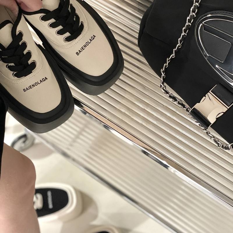 New Style Square Toe Star Erhöhte Plateauschuhe Foreign All Match Casual_voghion.com