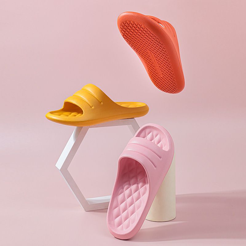 Frauen für Sommerausflüge, Treten auf Kot, Hausschuhe mit dicken Sohlen, Badezimmer, Zuhause, Freizeit, atmungsaktives Paar, männlich_voghion.com