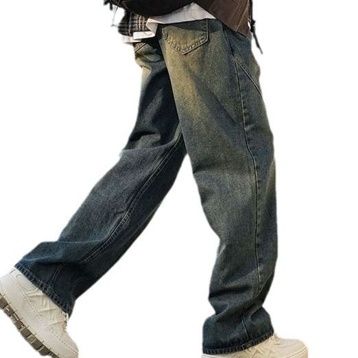 Bitte beachten Sie die Größentabelle! Please refer to the size chart in the picture American style jeans for men in spring autumn, new vibe high _voghion.com