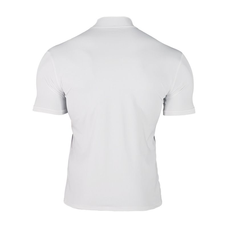 Grenzüberschreitende Herrenbekleidung Spot 2024 Sommer Einfarbig Kurzarm Fashion Bottoming Shirt Enges Rollkragen-T-Shirt für Herren_voghion.com