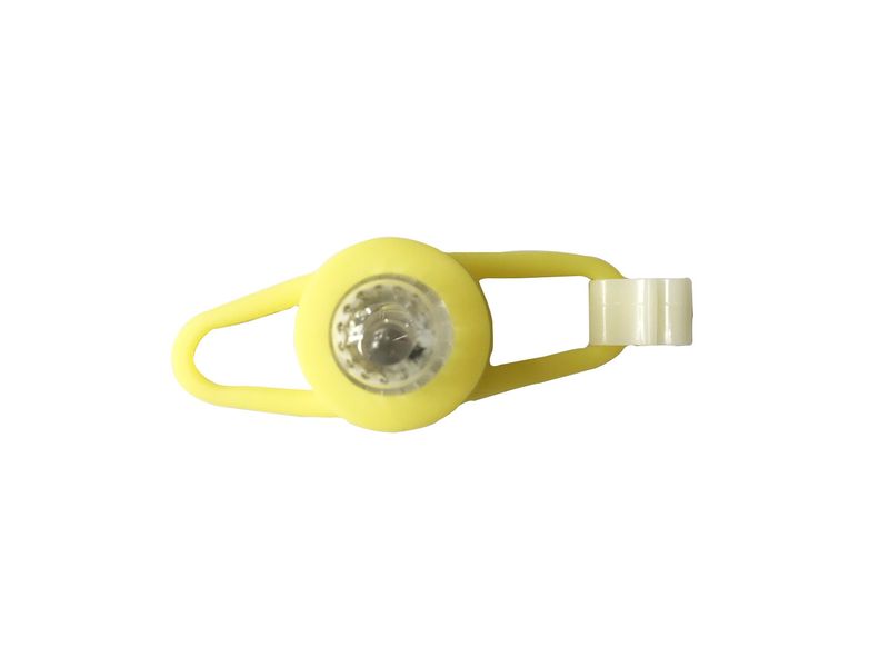 Luce LED per bicicletta in silicone, piccola luce a forma di rana, luce ad anello, luce di avvertimento, accessori per biciclette, attrezzatura per ciclismo_voghion.com