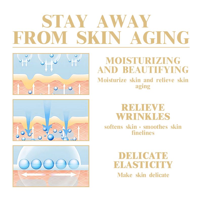 Hoygi Collagen Series - Trattamento detergente per la pelle del viso, idratante, nutriente e delicato_voghion.com