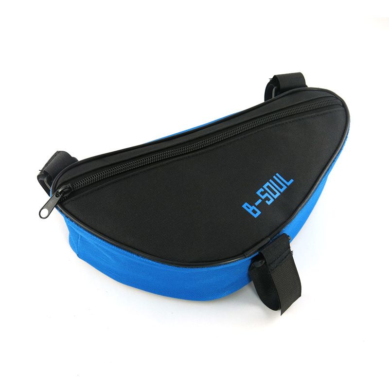 Borsa portautensili per bicicletta con triangolo diagonale anteriore multicolore B-SOUL_voghion.com