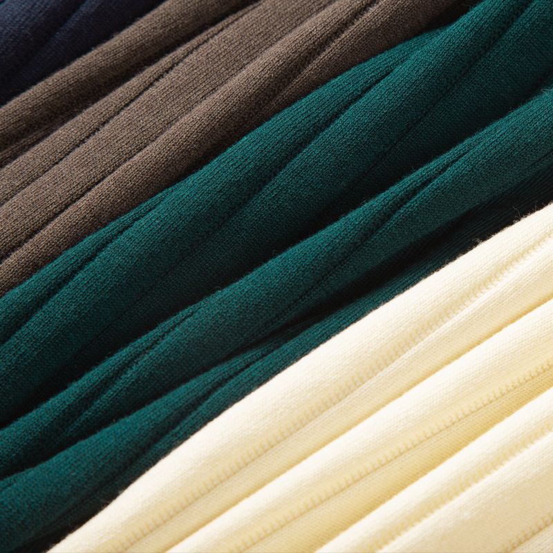 Polo da uomo in seta di alta qualità in stile italiano, a maniche corte, con colletto americano, lavorata a maglia e a coste_voghion.com