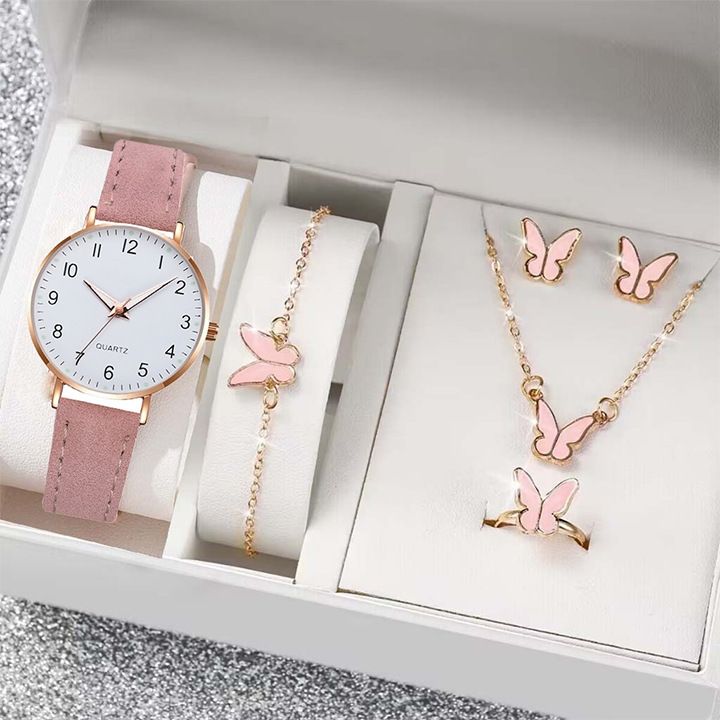 Quartz Watches Fashion Women's Watch Simple Digital Retro Frosted Leather Small Fresh Casual Watch Examiner Recommended Silent Model_voghion.com