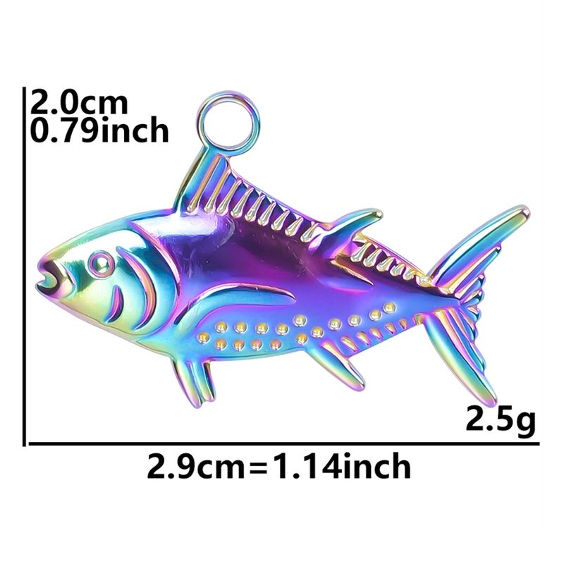 Meerestier Fisch Charm Titan Stahl Halsketten für Frauen Accessoires Korea Trend Schmuck Am Hals Halskette Halsband Party_voghion.com