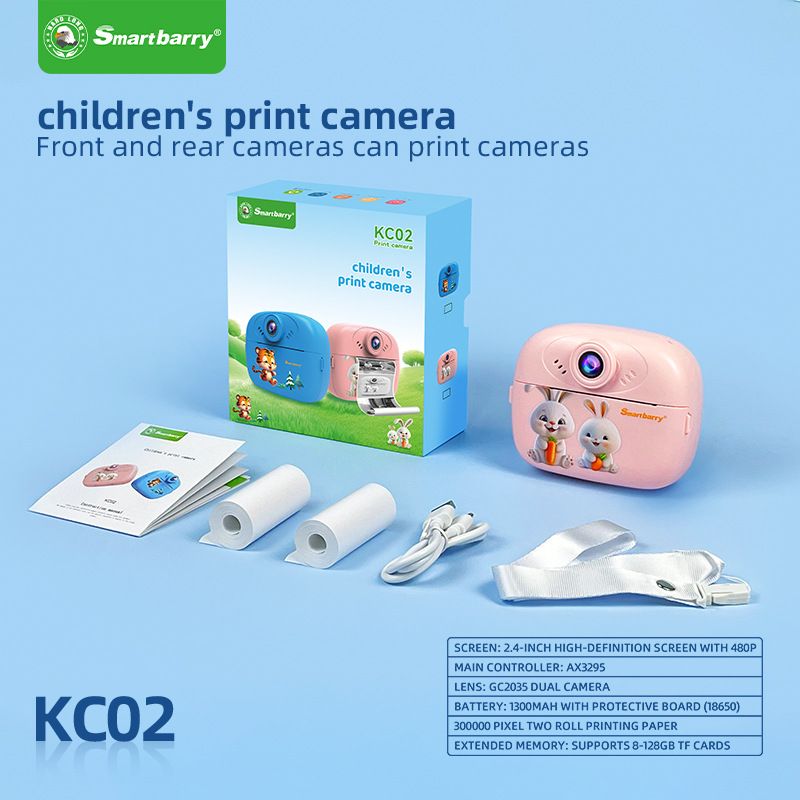 Children's high-definition printing can gift toys take photos, mini camera KC02_voghion.com