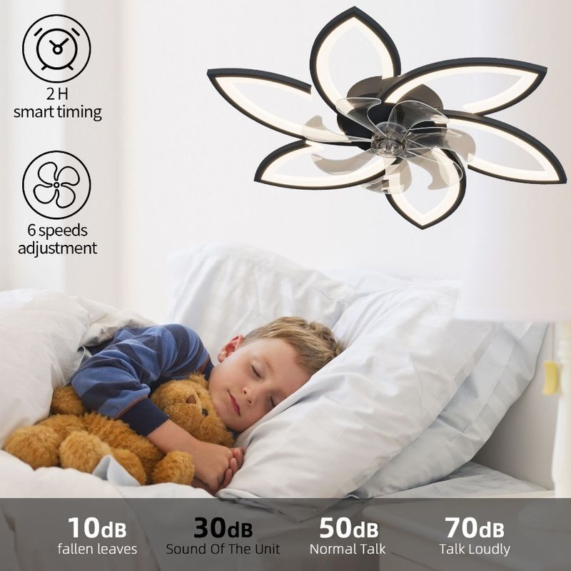 Ventilatore da soffitto in acrilico anno 2025,_voghion.com