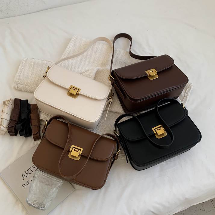 2023 New Fashion Simple Crossbody Bag Retro Foreign Style Shoulder Small Bag_voghion.com