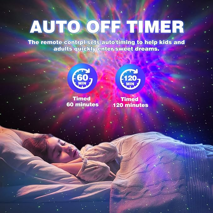 Projetor de galáxia de astronauta, luz de galáxia de projetor de estrelas, luz noturna para crianças, luz de teto de LED de nebulosa, decoração de quarto com temporizador e controle remoto_voghion.com