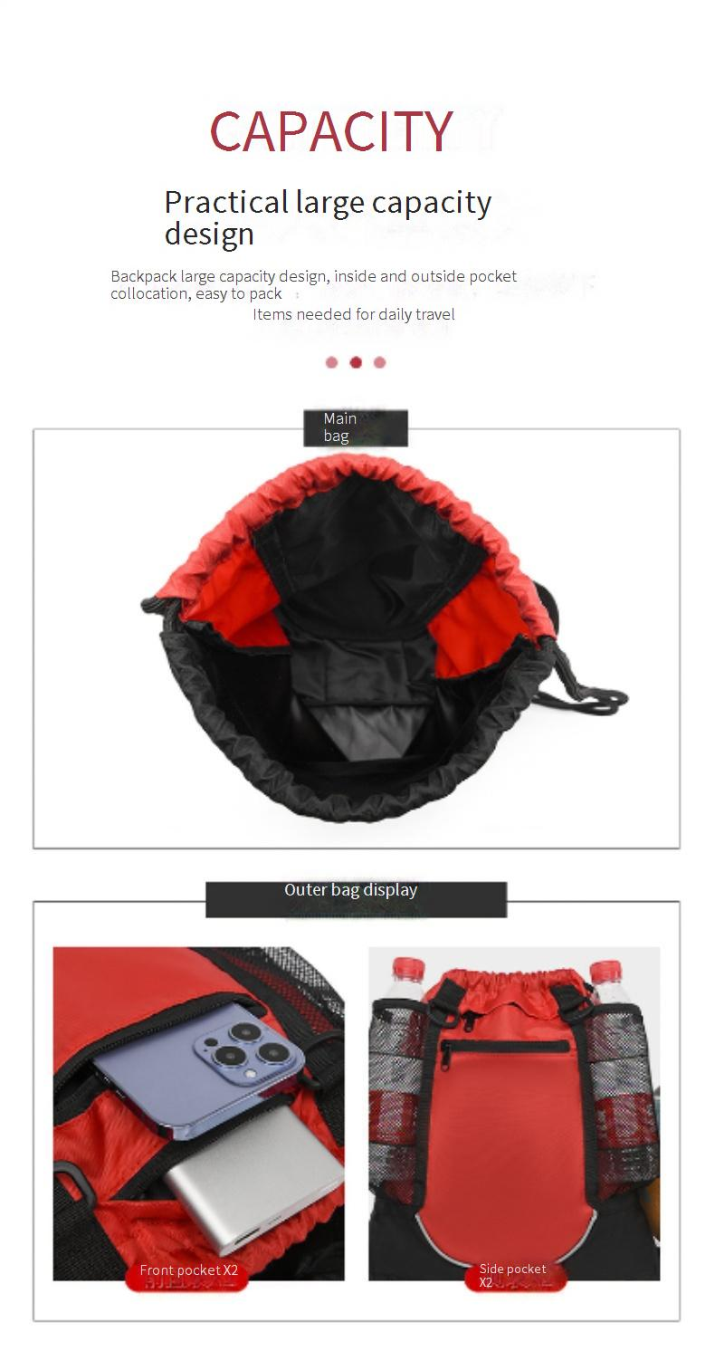 Storage Bags Basketball Bag Football Volleyball Bag Multi Functional Sports Drawstring Backpack Detachable Tennis Bag Net Bag_voghion.com