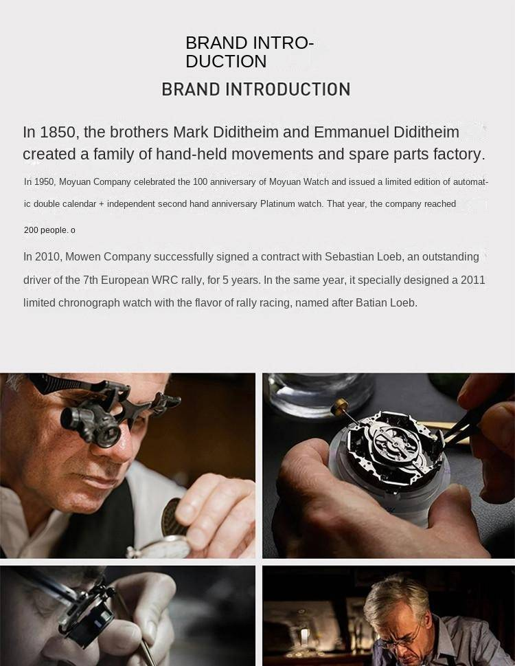 Schweizer automatische mechanische Marvin-Uhr: Stilvolle, leuchtende Freizeituhr für Herren_voghion.com