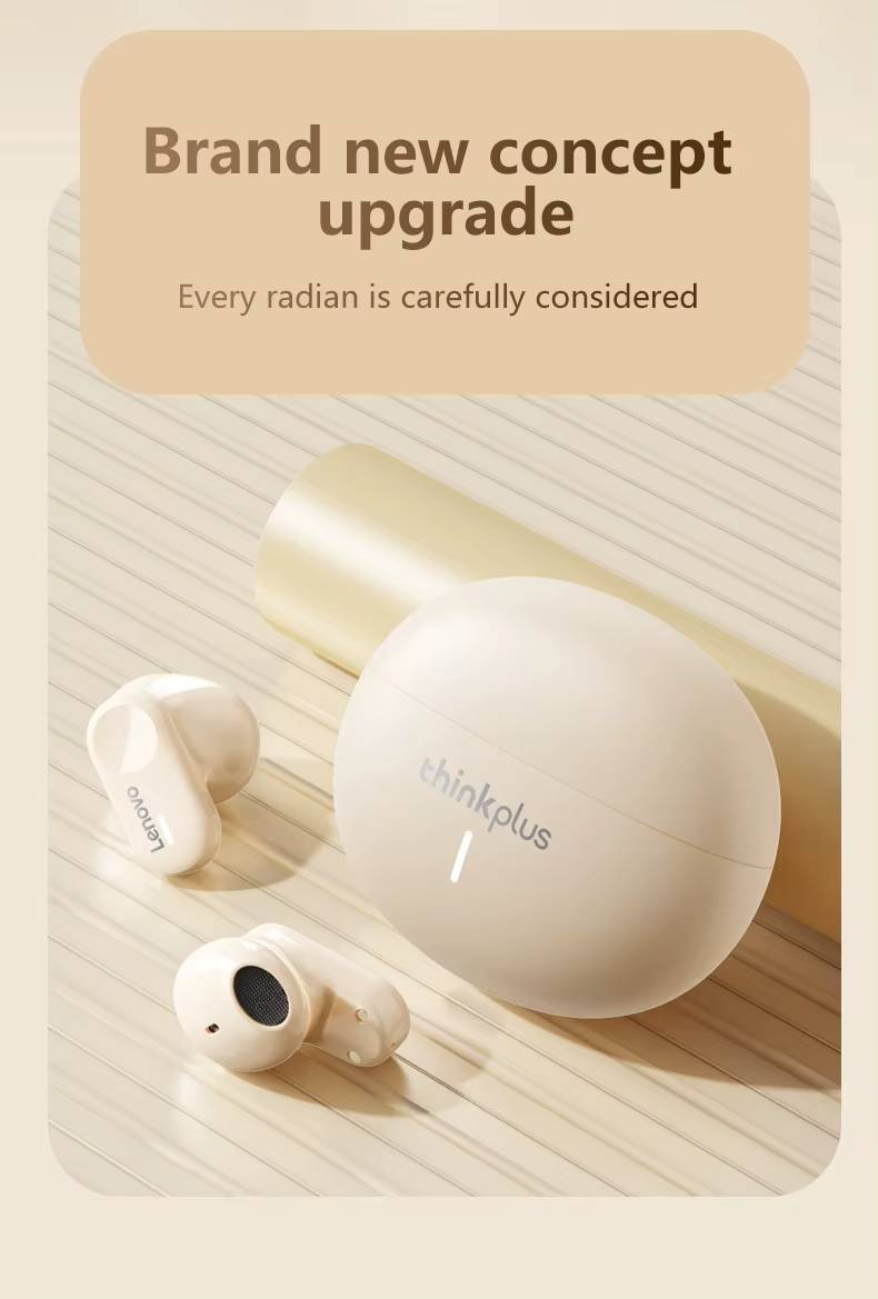 Original Lenovo LP19 Bluetooth 5.1 Earphones TWS Sports Headphones Wireless In-Ear Earbuds Dual HD Microphone Headset_voghion.com