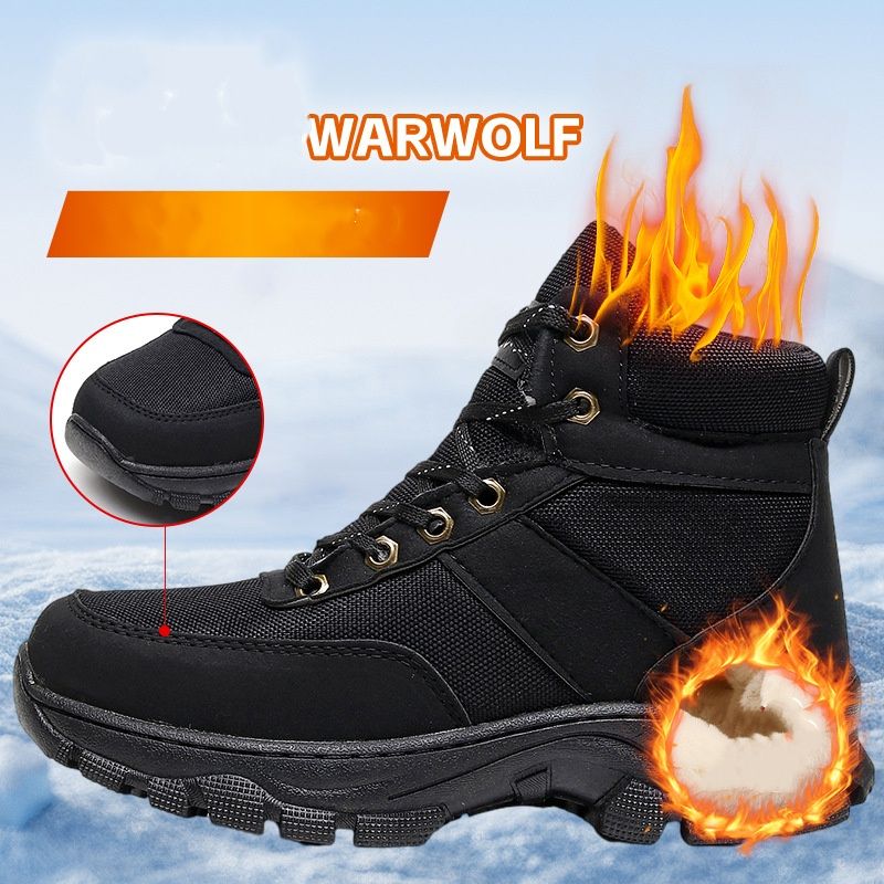 NEW High-top Waterproof Outdoor Snow Boots With Added Fleece, ,Anti-slip, Lightweight And Warm Snow Boots_voghion.com