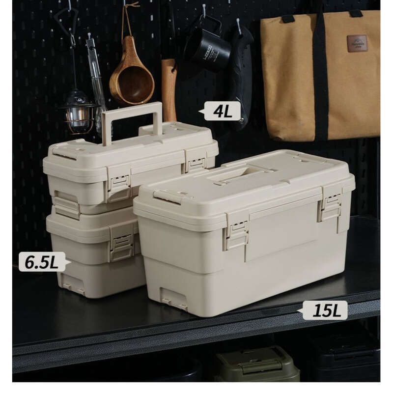 【1545 Personen-Kollektion】 Werkzeugkasten für den Haushalt, Auto-Camping-Wartung, multifunktionaler großer Kunst-Malkasten, für den Außenbereich_voghion.com