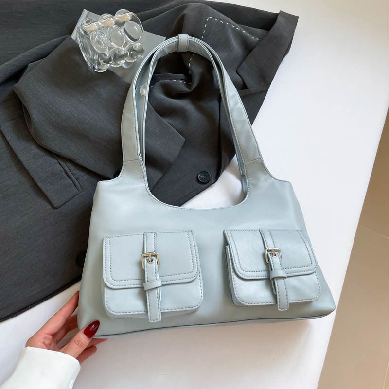 High-End-Nischendesign-Unterarmtasche für Frauen 2025 Neue Mode Lässig Vielseitige Umhängetasche im koreanischen Stil mit zwei Taschen_voghion.com