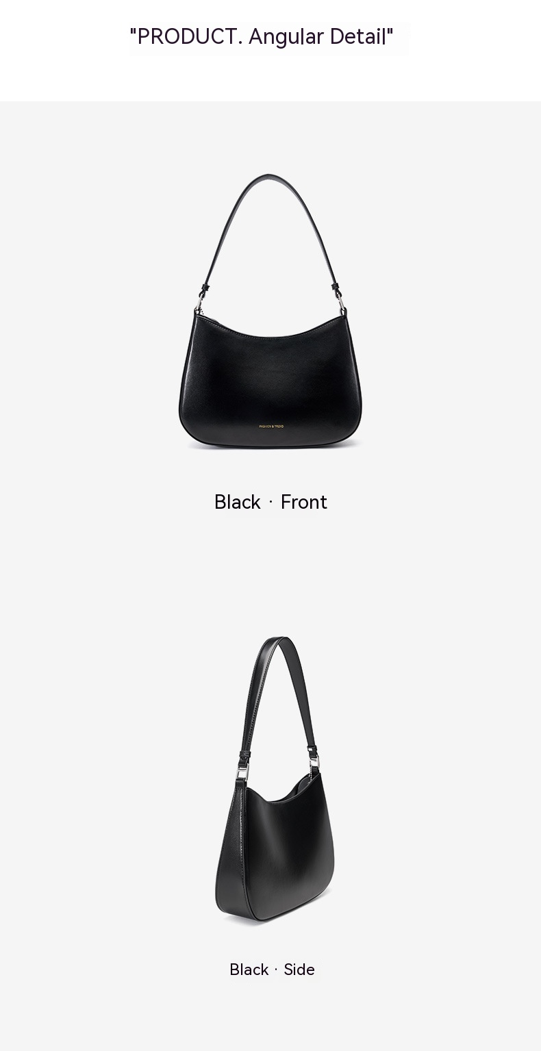 New Best-selling High-end Leather Underarm Bag with Niche Design, Women's Bag with Multi-color Fashionable Shoulder Bag_voghion.com