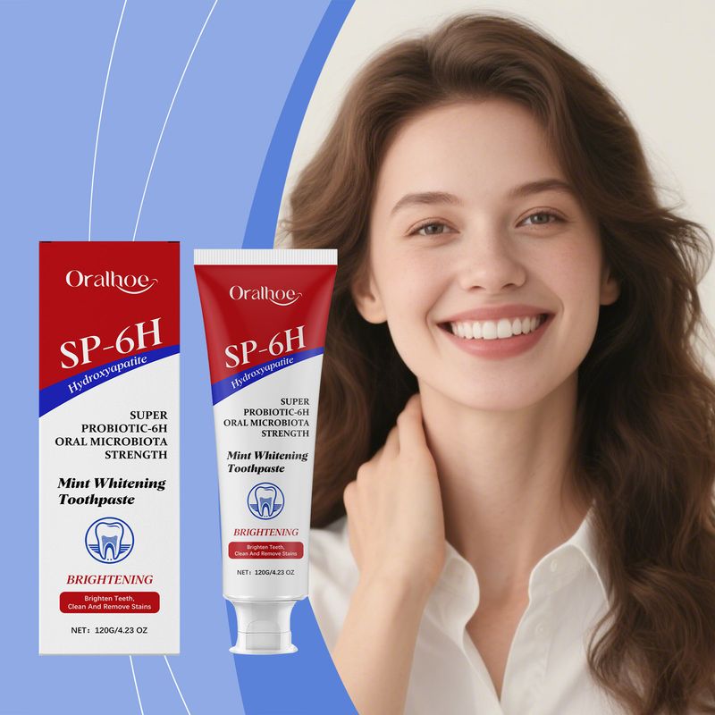 Oralhoe Zahnpasta mit Minze, sanfte Zahnreinigung, frischer Duft, tägliche Mundpflege_voghion.com