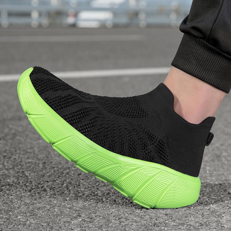 Scarpe da ginnastica da donna e da uomo, traspiranti, con calzini, leggere e comode, da donna, da ginnastica, da passeggio, Zapatillas Hombre_voghion.com