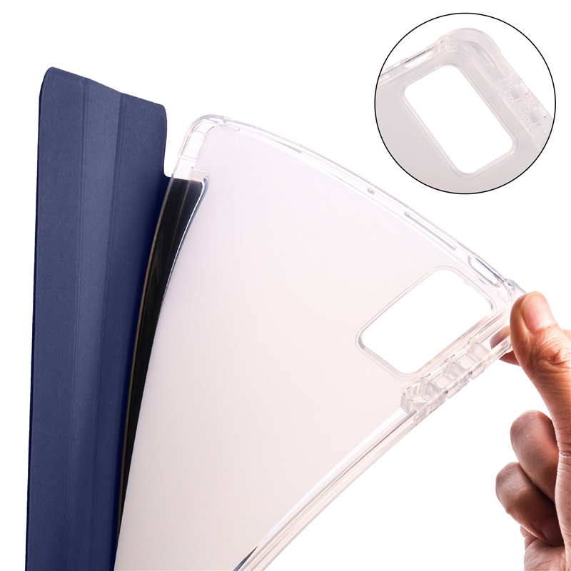 With Pencil Holder Funda For Mi Pad 5 Pro 12.4 2022 Case Tablet Coque For Xiaomi Mipad 5 Pro 12.4 Cover PU Leather Skin Shell_voghion.com