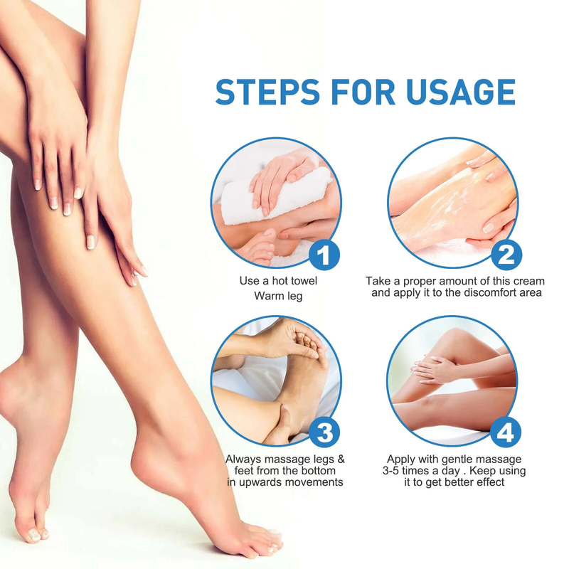 Crema per il trattamento delle vene varicose Vene del ragno Lombrico Crema per la riparazione del dolore alle gambe Seta del sangue Unguento per le gambe del ragno Assistenza sanitaria Maschio Femmina_voghion.com