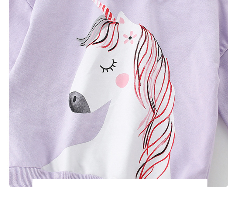 Felpa con cappuccio da bambina Top autunnale e invernale per bambini Abbigliamento per bambini Cappotto autunnale per bambina a maniche lunghe_voghion.com