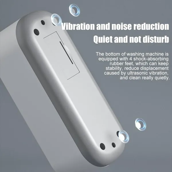 Mini Ultrasonic Cleaner Electric Jewelry Cleaner Machine Eyeglasses,Watches,Rings,Necklaces,Razors,Dentures,Parts,Cleaning Machine_voghion.com