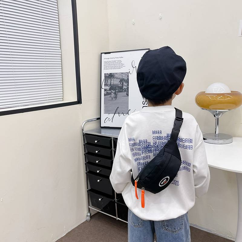 Szép divatos, személyre szabott egyszerű, Harajuku stílusú, népszerű utazótáska gyermek mellkasi táska_voghion.com