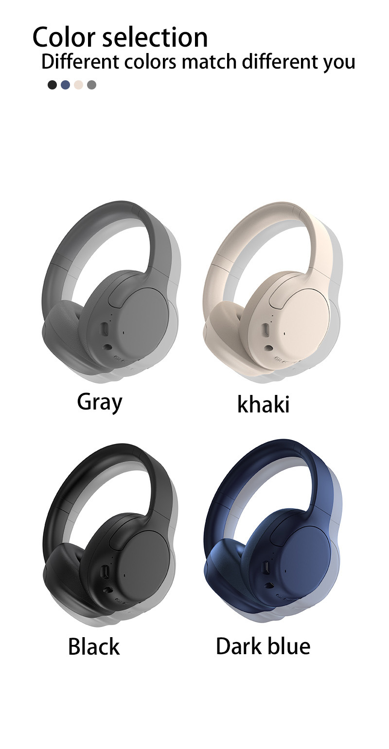 Active Noise Reduction Headset Wireless Bluetooth Explosion Call Music Headset_voghion.com