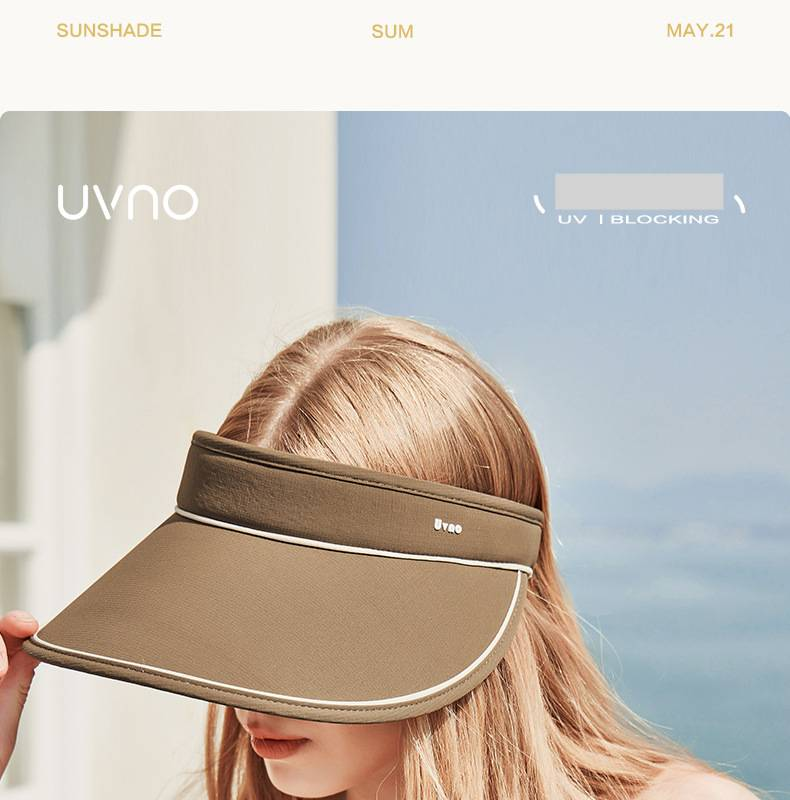 Geniş Kenarlı Kadın Güneş Şapkası - Ayarlanabilir UPF 50+ UV Korumalı Yaz Nefes Alabilir Açık Hava Spor Şapkası Yürüyüş, Koşu ve Plaj İçin_voghion.com