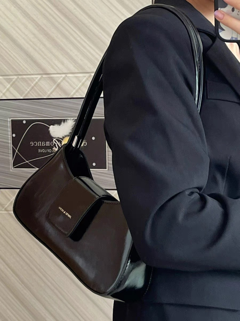Borsa francese di lusso, borsa a tracolla singola versatile alla moda da viaggio sottobraccio di nicchia 2024, borsa a tracolla diagonale_voghion.com