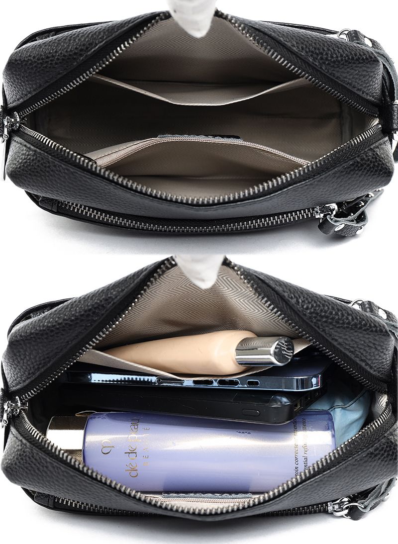 Wysokiej Jakości Miękka Torebka Krowiej Damskiej Marki Prawdziwej Skóry Torba Na Ramię Crossbody Dla Kobiet 2024 Damska Torba Tote_voghion.com