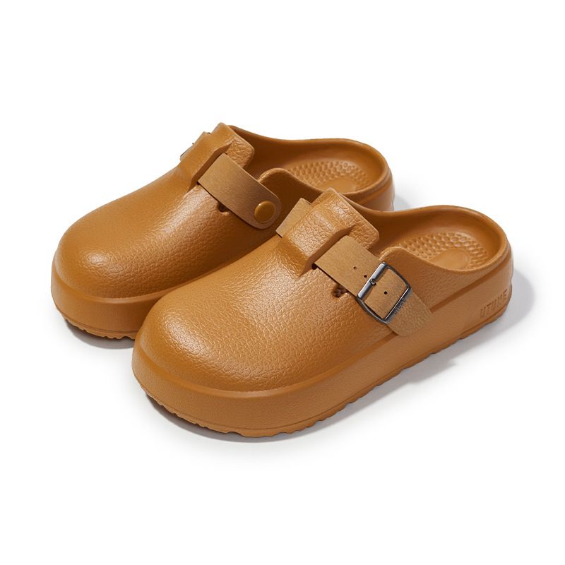 Zoccoli regolabili, pantofole da donna, sandali estivi chiusi, comodi e con suola spessa_voghion.com