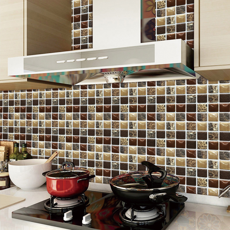MSC0753D Mosaic Crystal Tile Sticking Glass TileDIY Waterproof Self adhesive Wall Sticking Floor Sticking_voghion.com