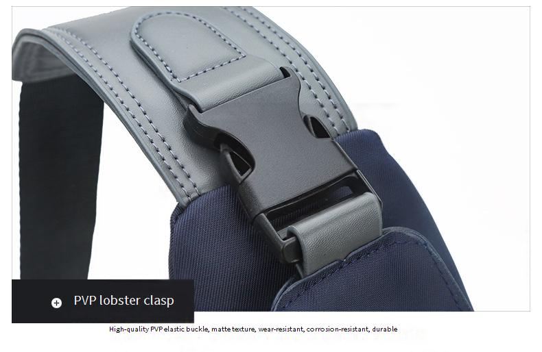 Umhängetasche für Herren mit großem Fassungsvermögen und USB-Ladeanschluss – wasserdichtes Oxford-Gewebe, Design mit mehreren Fächern für Reisen und Arbeit_voghion.com