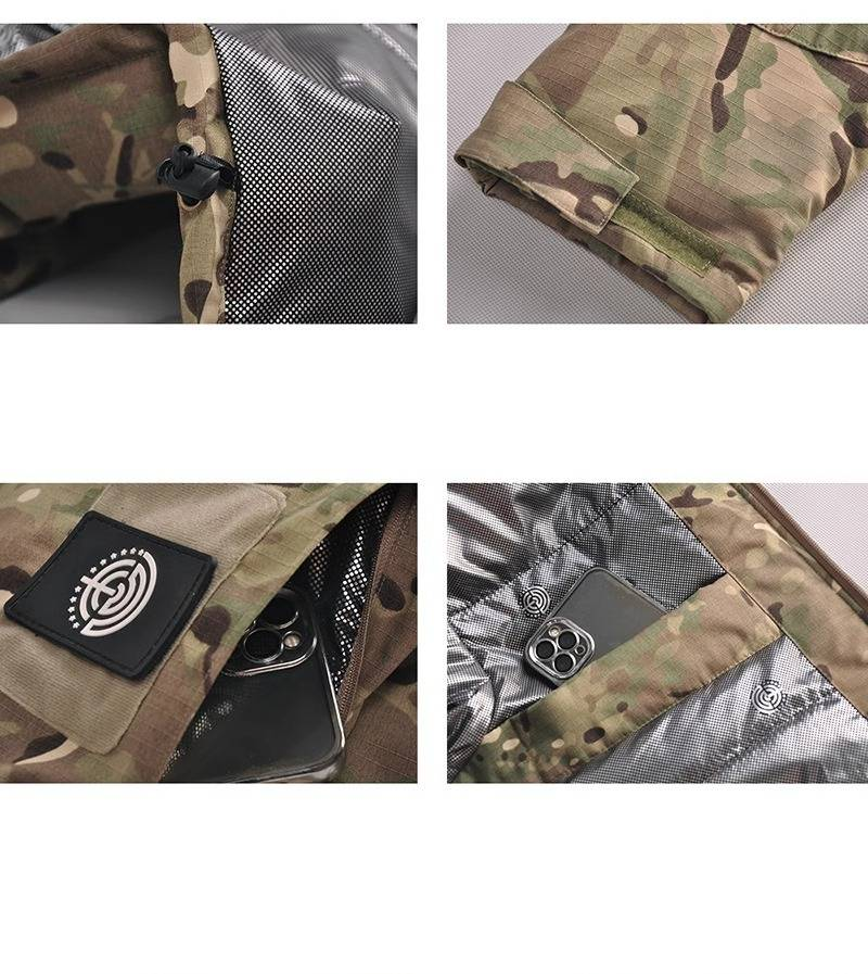 Men's Winter Camouflage Thermal Jacket With Waterproof & Windproof Design – Heavy Duty Insulated Coat For Outdoor Adventures_voghion.com